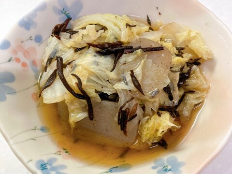 味付けはプルコギのタレ☆白菜とひじきの煮物